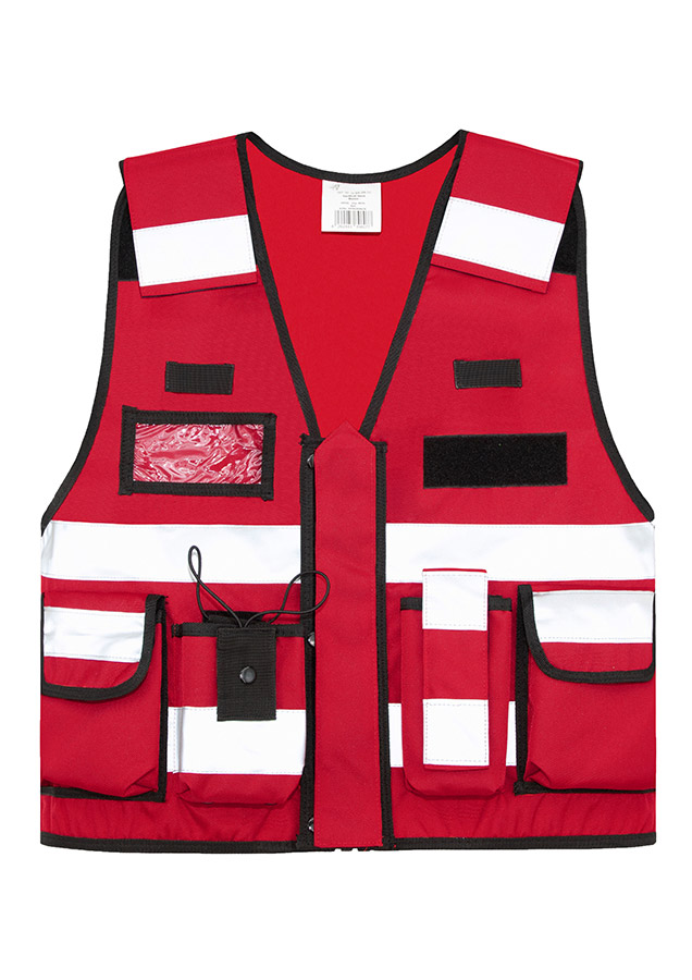 Tactical Weste „Bonn“ - Rot - M/XL