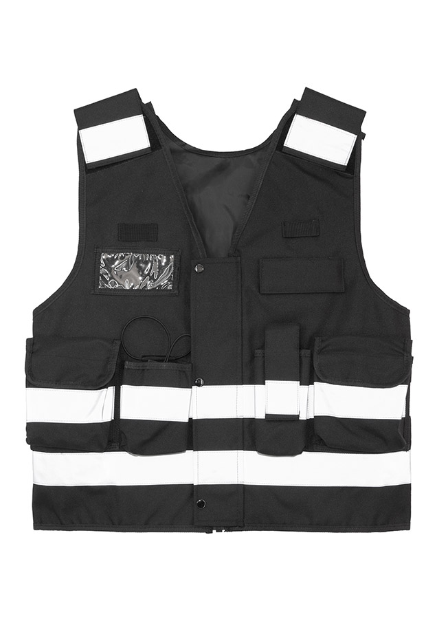 Tactical Warnweste „Stammheim” - Elastischer Bund und 360° Sichtbarkeit