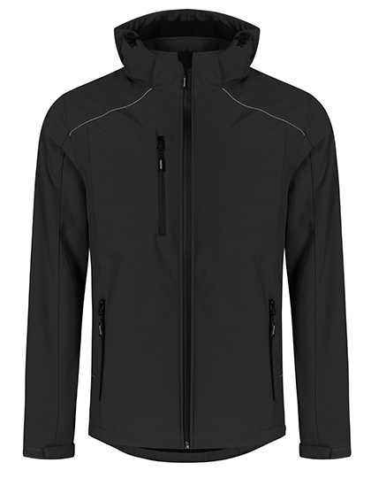Men´s Softshell Jacket Schwarz