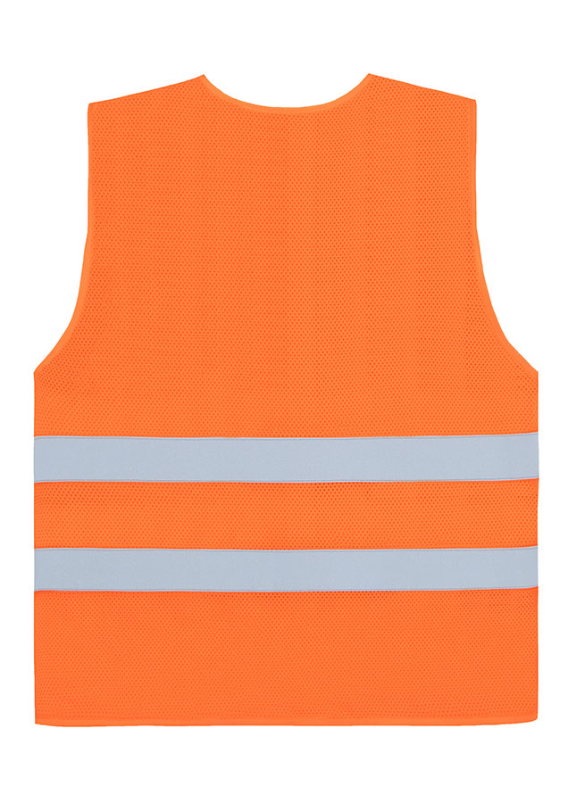 Mesh-Warnweste Comfort-Fit mit Reißverschluss „Rhodes“