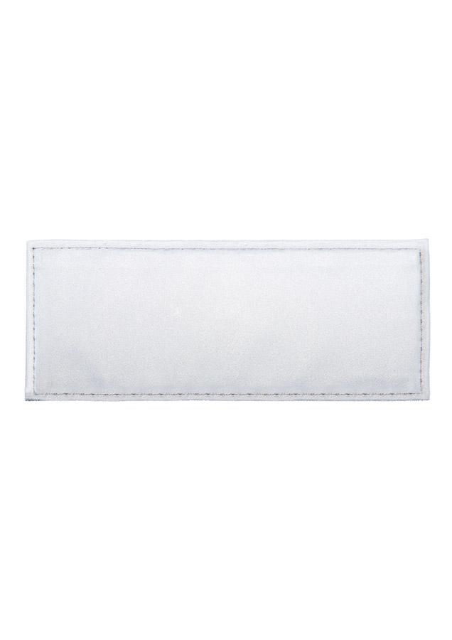 Brustpatch passend für sämtliche Tactical Westen - 5 x 12,5cm - Silber
